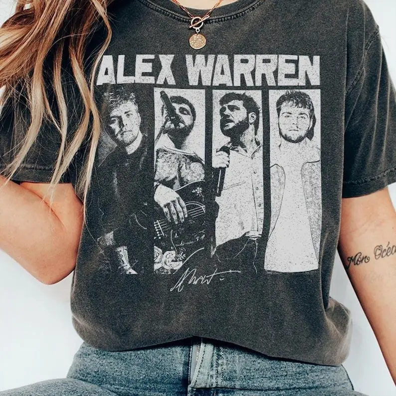Alex Warren Tour 2025 Vintage Shirt