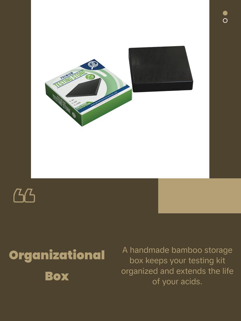 Professional Gold Silver Platinum Jewelry Testing Kit with 30X Eye Loupe Magnifier Test Stones for 10K 14K 18K 22K 24K 999 925 Precious Metals