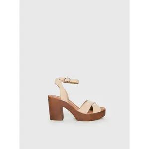 Therapy Camellia Heels Cashew