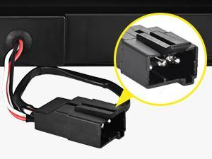 Nilight Third Brake Light Tail High Mount 3rd Stop Cargo Reverse LED Lights For 1999-2016 Ford Ranger F-250 F-350 F-450 F-550 Super Duty 1994-2010 Mazda B2300 B3000 B4000