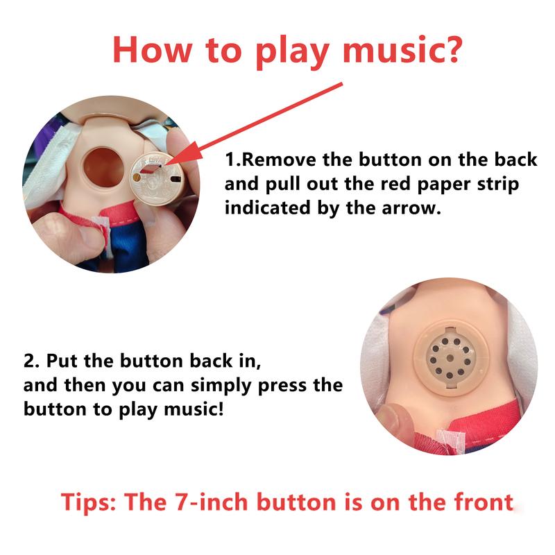 Kpop Dolls Anime Action Figures Set,7 inch,Can Play Music,5D Eyes,5 Joints Movable,Rumi,Mira,Zoey Anime Dolls Kids Toys,Collectibles Gifts for Girls Boys