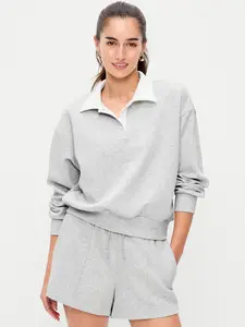 Old Navy Women's Dynamic Fleece Pique Polo