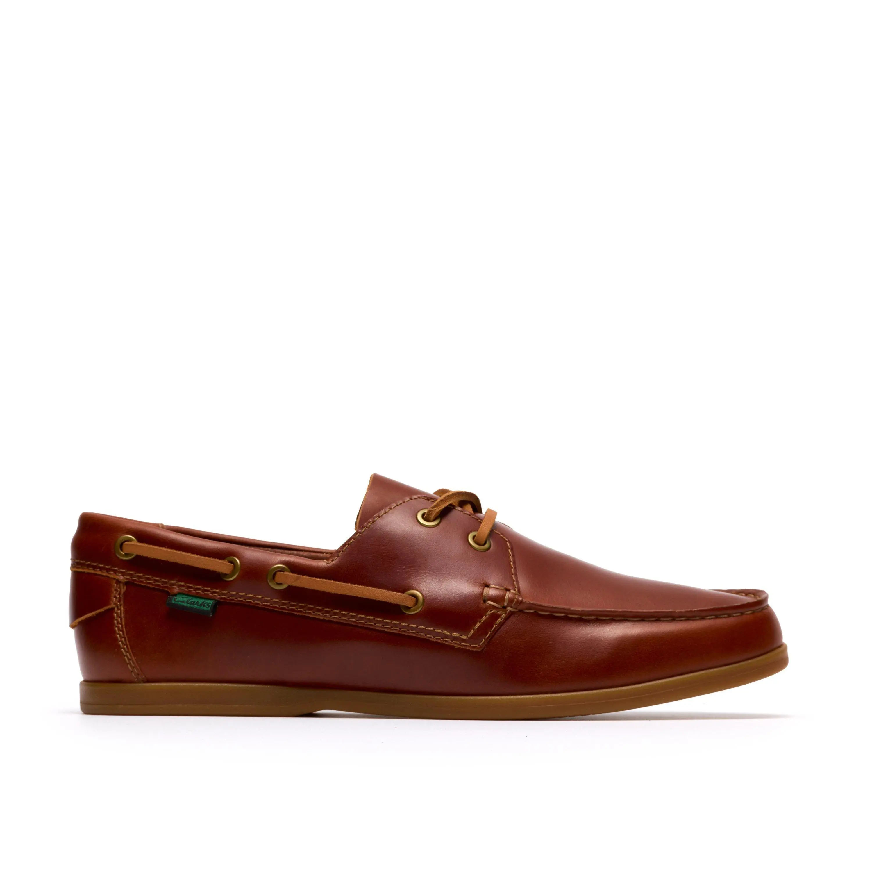 Clarks Mens Charmouth Lace Boat Shoes