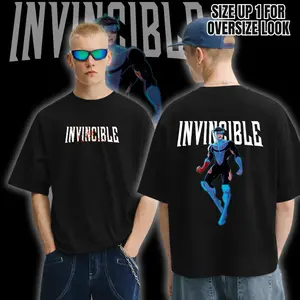 Invincible War doubleside Vintage Comics Hoodie & Sweatshirt, TV Show Comics Shirt Menswear Top Vintage Washed T-Shirts, Trending Comic Streetwear comic t-shirt graphic comic tshirt, graphic tees vacation outfits men gifts dailywear
