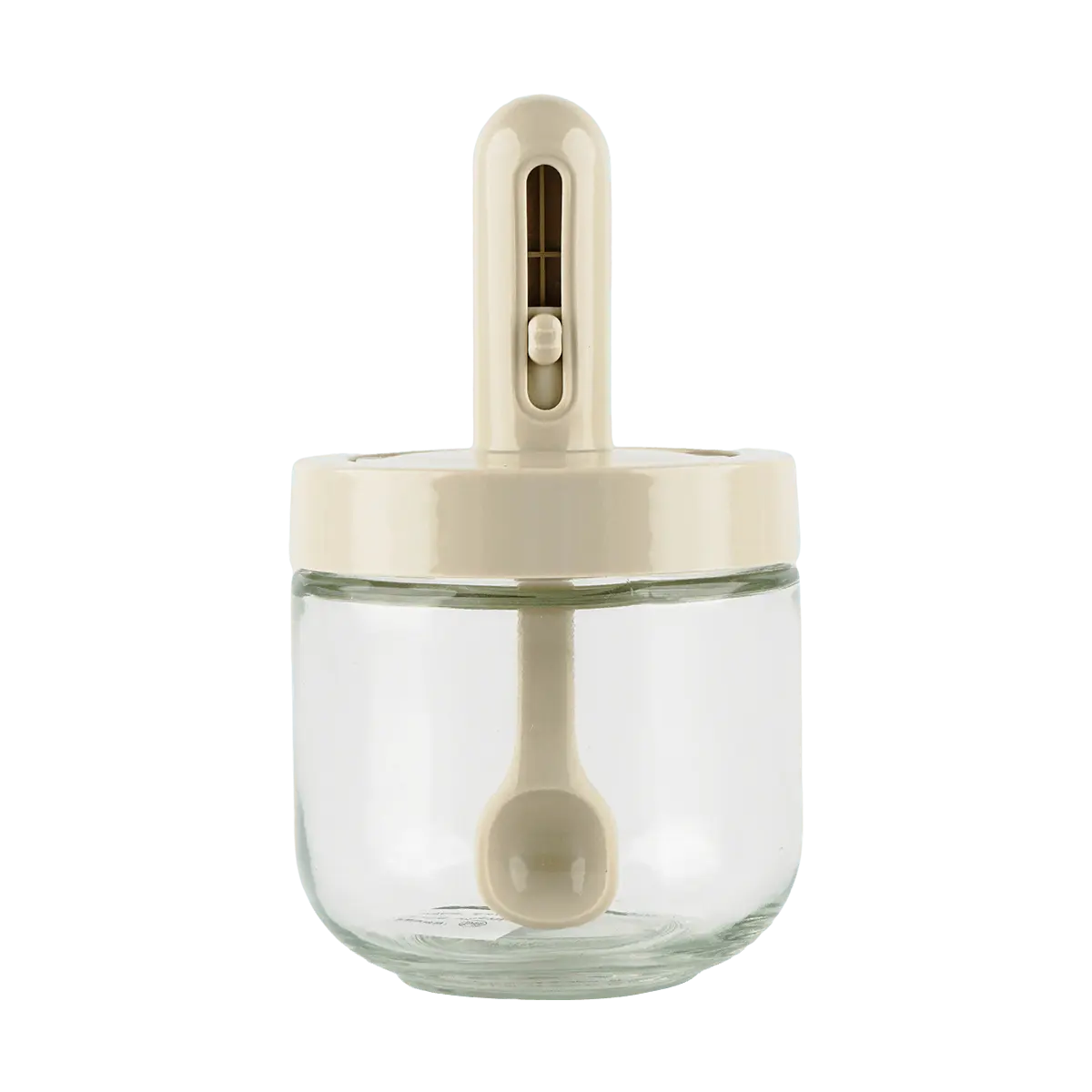 KAWASIMAYA All-in-One Spoon & Lid Condiment Salt Jar Canister  275ml