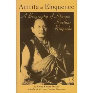 USED-Amrita of Eloquence: A Biography of Khenpo Karthar Rinpoche by Drodul, Lama Karma (Hardcover)