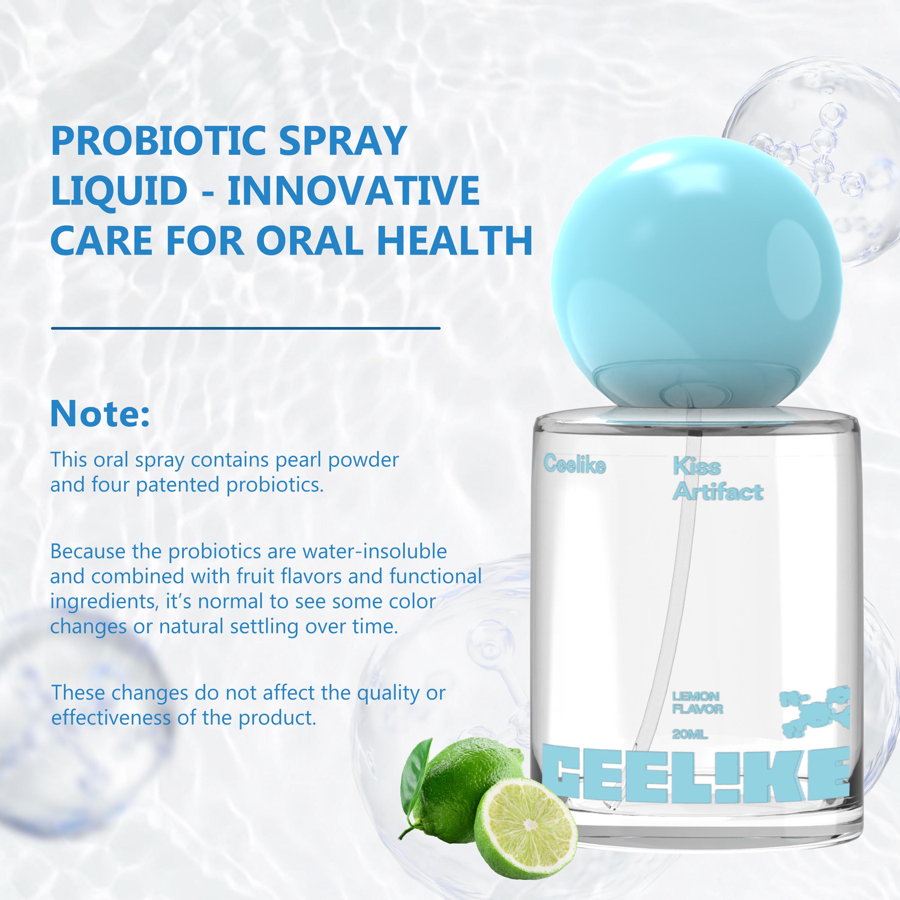 CEELIKE Probiotic Oral Spray - Four Flavors Available | 20ml Sugar-Free Portable Breath Freshener #dealsforyoudays