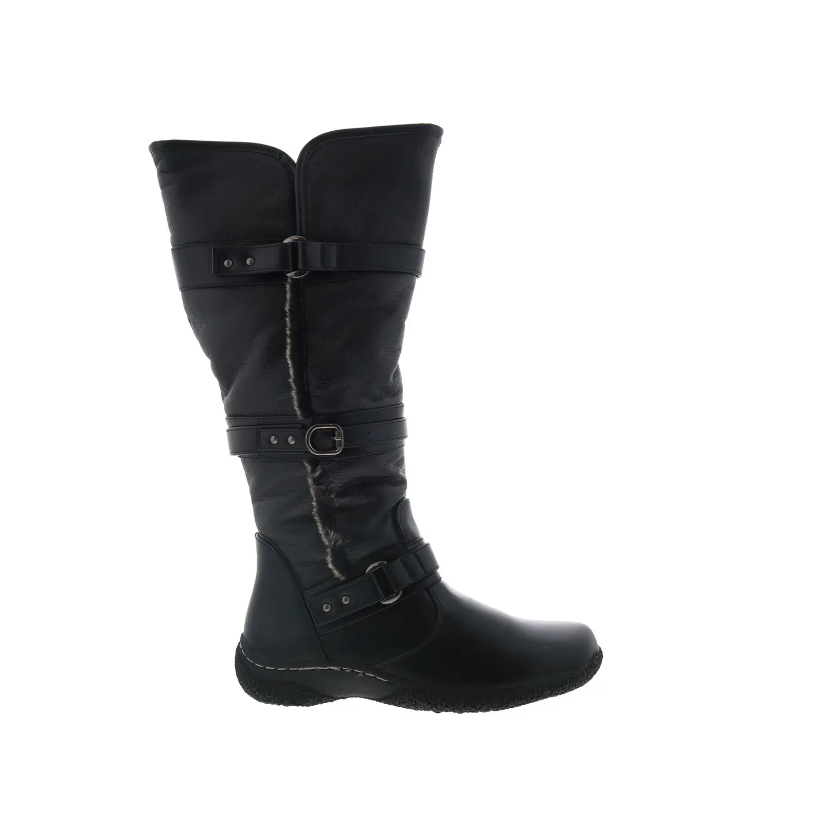 Wanderlust Gabrielle 2 Wide Calf Womens Black Extra Wide Knee High Boots