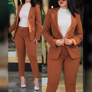 2025 Casual Fashion Professional Women's Suit Womenswear Long Sleeve