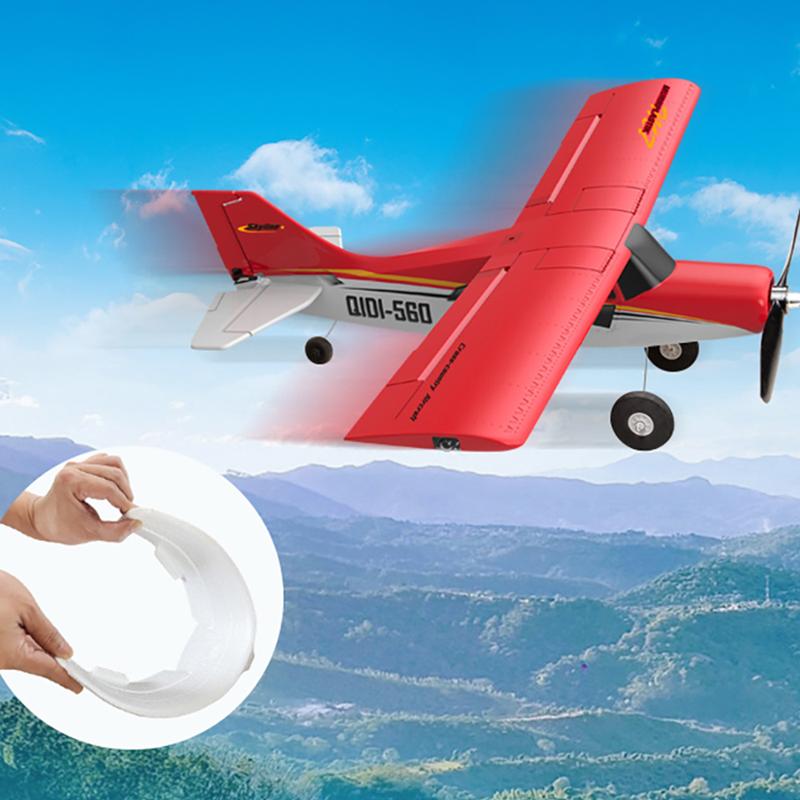 QIDI-560 4CH Maule M7 Brushless Indoor & Outdoor RC Airplane Fixed-wing Foam Glider Model With Light RTF