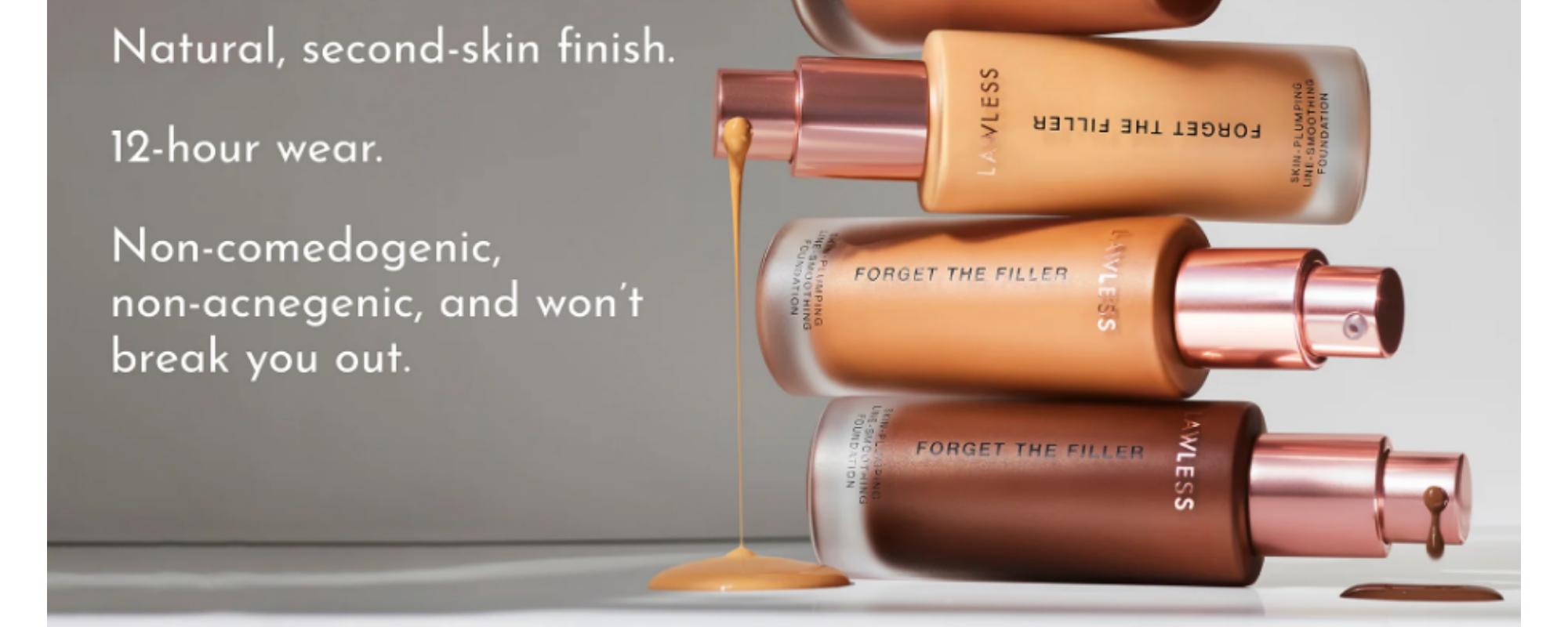 Forget The Filler Skin-Plumping Line-Smoothing Foundation