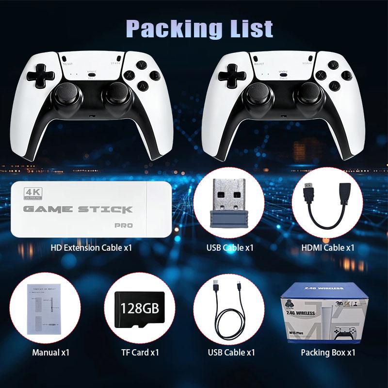 2026 Upgraded Retro Arcade Console, 40,000+ Childhood Classic Games, 4K HDMI, Plug & Play wireless Game with 20K Dual-Controller Retro Game Stick 2026 Upgraded Retro Arcade Console, 40,000+ Childhood Classic Games, 4K HDMI, Plug & Play wireless Game with 20K Dual-Controller Retro Game Stick