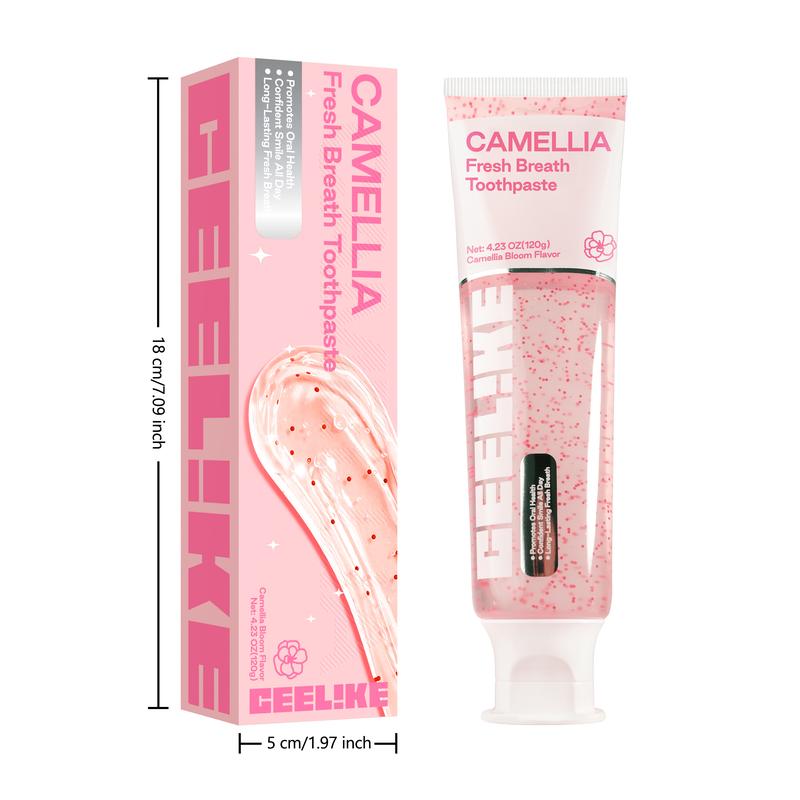 CEELIKE Camellia Fresh Breath Toothpaste | Deeply Cleans Teeth, Provides Long-Lasting Freshness, Gently Cares for Oral Health