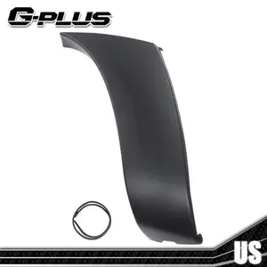 Fit For 05-11 Toyota Tacoma Passenger Side Front Right Bumper End Cap Black