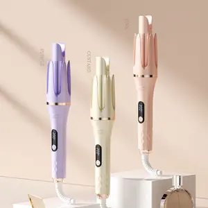 Fully automatic curling stick lazy curling tool electric rotary curler large curling without damaging hair 30mm Comfort Hair Curler With LCD