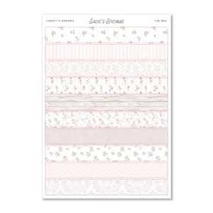 Coquette Romance • Scrapbook Washi Strips