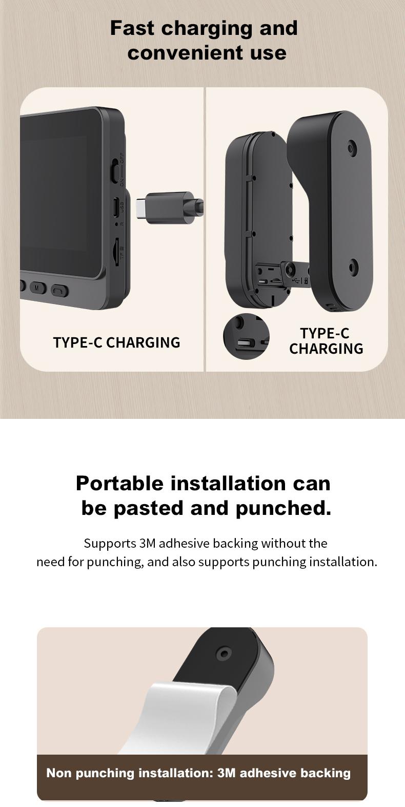 X8 Video Doorbell with Screen, No WiFi Needed, Local Storage, Waterproof & No Subscription Required