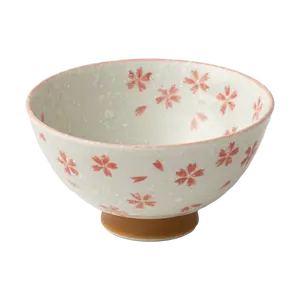 Nitori Japanese Mino Ware Sakura Rice Bowl - 11.5cm Ceramic Dining Bowl, Japanese Style Tableware Nitori Japanese Mino Ware Sakura Rice Bowl - 11.5cm Ceramic Dining Bowl, Japanese Style Tableware