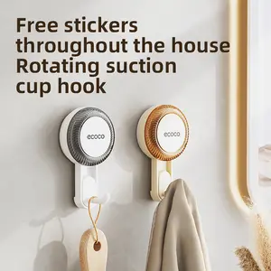 RENRENEMOS Heavy Duty Suction Cup Wreath Hanger | No Drill & Removable Hook for Front Door | All-Season Suction Hooks for Glass Window, Wreaths & Holiday Decorations