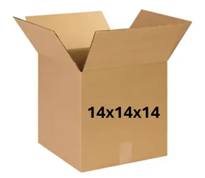 14x14x14 (200 lb strength) | SINGLE CARDBOARD BOX