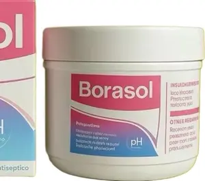 Borasol Femine Wash Anti-Bacterial Powder for Intimate Hygiene with Soda and Sulfate of Aluminum pH Balanced