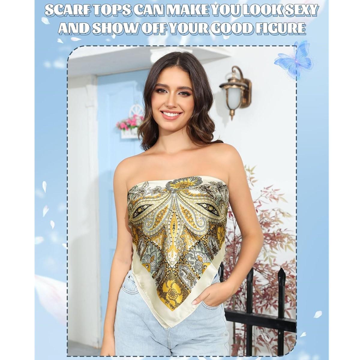 3-piece suit 35 Inches Large Printed Silk Like Texture Square Head Scarf Neck Scarves for Women Hair Kerchief Bandanas Scarf Sleeping Head Wraps Hair Band Headscarf Female Hair Accessories 3-piece suit 35 Inches Large Printed Silk Like Texture Square Head Scarf Neck Scarves for Women Hair Kerchief Bandanas Scarf Sleeping Head Wraps Hair Band Headscarf Female Hair Accessories