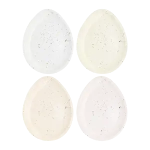 Easter Egg Paper Plate Set