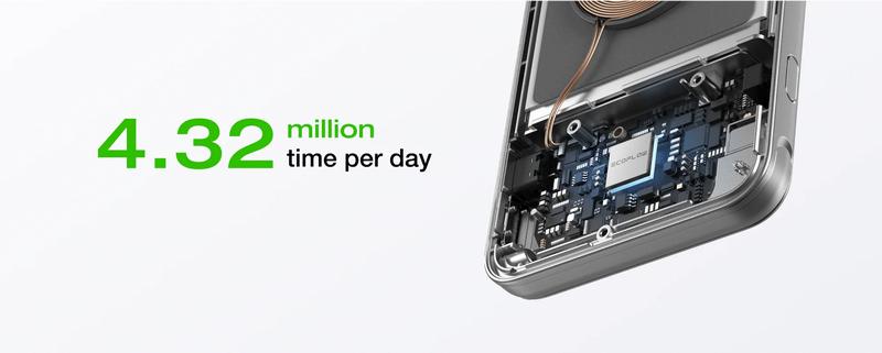 EF ECOFLOW Rapid Power Bank, 10000mAh Qi2 Certified Wireless Magnetic Portable Charger, 65W Max Fast Charging Battery Pack with Built-in USB-C Cable & Stand for iPhone17/16/15/14/13/12 Series Only EF ECOFLOW Rapid Power Bank, 10000mAh Qi2 Certified Wireless Magnetic Portable Charger, 65W Max Fast Charging Battery Pack with Built-in USB-C Cable & Stand for iPhone17/16/15/14/13/12 Series Only