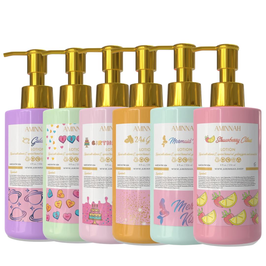 Hydrating Body Lotion Collection - BUNDLE 6 LOTIONS