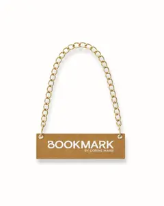 Amber Bookmark: Bookmark Purse with Pocket & Carrying Handle