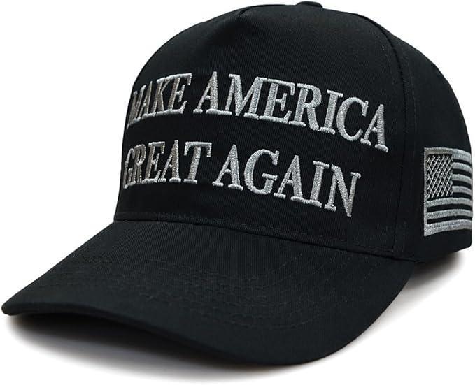 Trump 2024 45-47 MAGA Hat Make America Great Again Donald Trump Slogan with USA Flag Baseball Cap Trump Hat Elon Musk Never Surrender dark maga