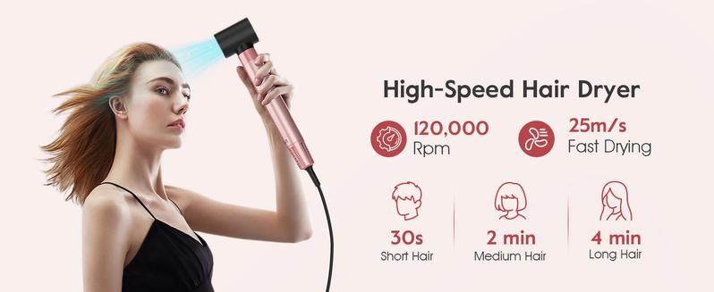 Brightup 5 in 1 Air Styler Automatic Hair Curling Iron with Detachable Brush Head, Blow-Dry,Straightening Wrap Negative Ions Ergonomic Rose Gold(Advanced Custom) Christmas Gifts Holiday Gift Brightup 5 in 1 Air Styler Automatic Hair Curling Iron with Detachable Brush Head, Blow-Dry,Straightening Wrap Negative Ions Ergonomic Rose Gold(Advanced Custom) Christmas Gifts Holiday Gift