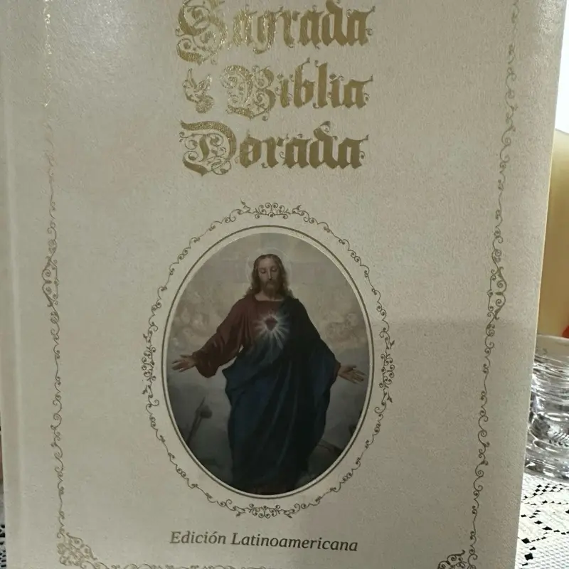 Sagrada Biblia Dorada Bible Large Latinoamerica Iliatrada