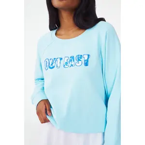 Out East Applique Crewneck