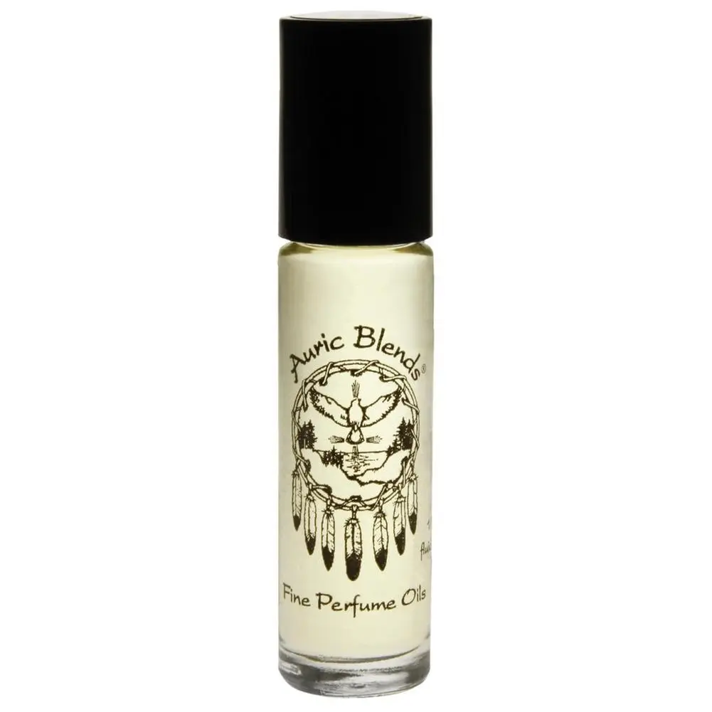 Auric Blends Egyptian Goddess Perfume Oil - Handcrafted Roll-On Fragrance, 1/3 oz, Award-Winning, Exotic Oils, Travel-Friendly, Warm Sensual Scent