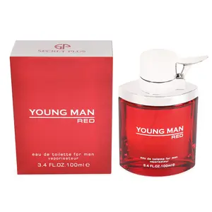 Young Man Red Eau de Parfum 100ml 3.4fl.oz. Perfume for Men