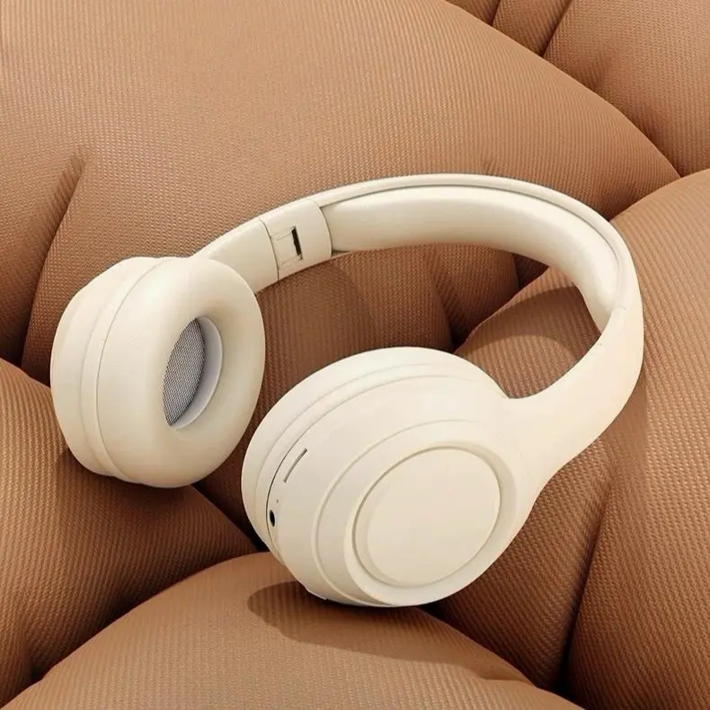 Summerwins Foldable Over-Ear Wireless Headphones with ANC Hybrid Noise Reduction, Hi-Fi Audio, 48-Hour Playtime, Soft Ear Cushions, Built-In Mic, iOS/Android Compatibility - Father's Day Gift