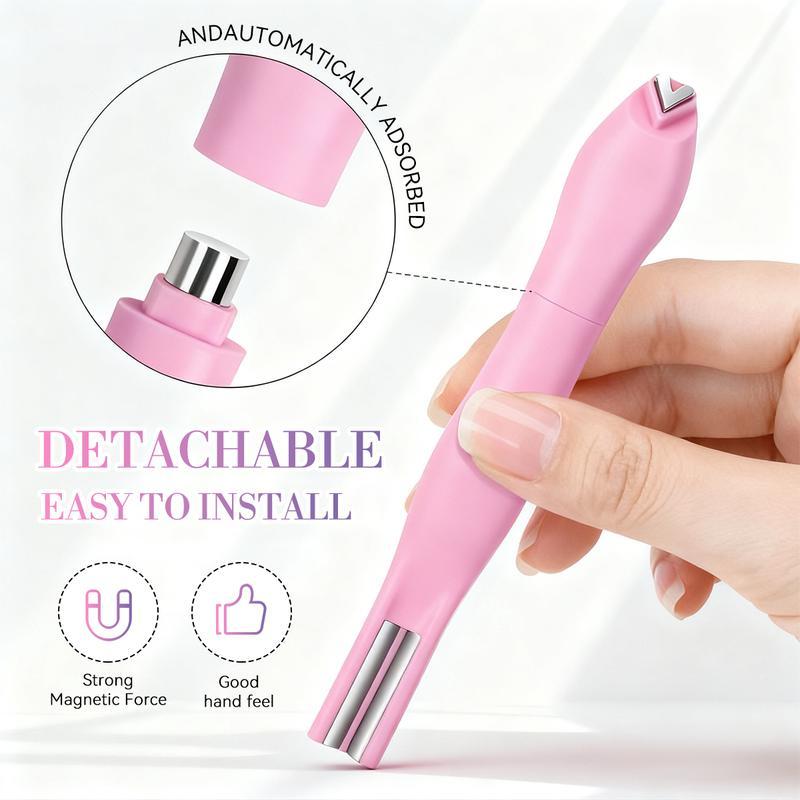 3 in 1 Nail Magnet Tool, Upgraded Nail Magnet Pens, Multi-Function Magnet Stick 3D Magnetic Cat Eye Gel Polish Nail Art, for Salon, Studio or Home