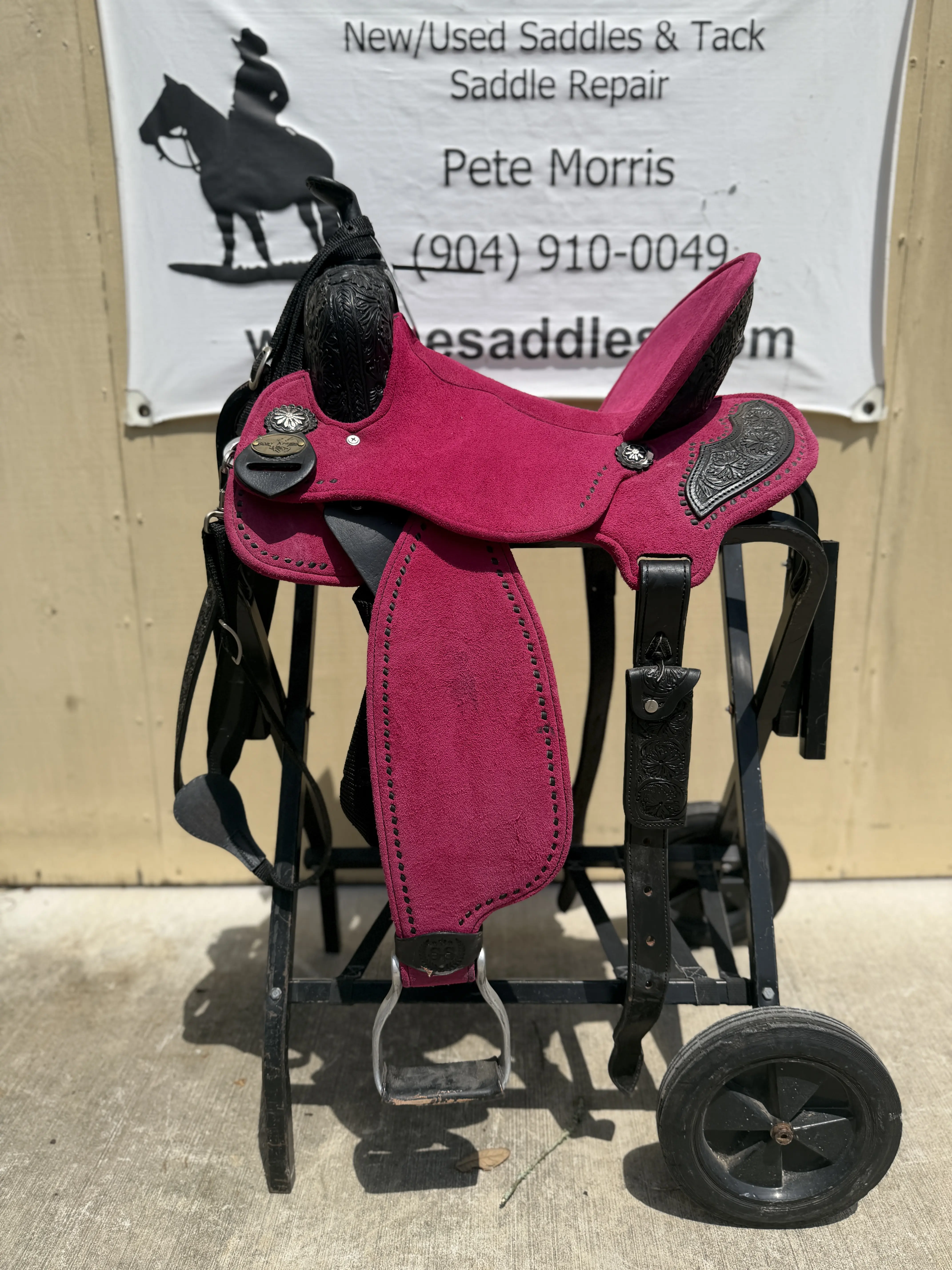 14” Silva Lightweight Brazilian Barrel Saddle for Horse Riding (Durable, Comfortable Equestrian Design)