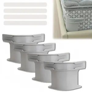 Lock Sheet Holders Set of 4 - Heavy Duty Non-Slip Bed Sheet Holders with Fitted Sheet Straps, Keep Sheets Firm & Tight, Corner Fitted for All Mattress Sizes Bedsheet Clip - Durable Bedding Accessories, Simple installation, Gifts for Children