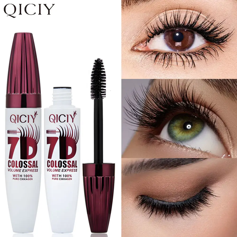 7D Waterproof Volume Mascara Long Lasting Natural Curling Lashes for Professional Eye Makeup Made for Women and Girls