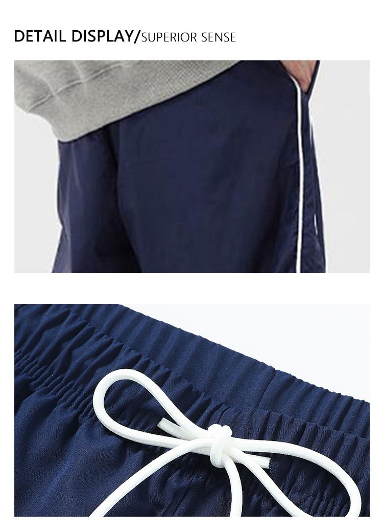 Men's Drawstring Waist Straight Leg Sports Pants Loose Fit Striped design,Versatile Simple Casual Style Sweatpants,Menswear Joggers,Outdoor Trousers,Suitable For Daily Wear,Going Out,Gift For Boyfriends/Sons,Please place an order according to size chart