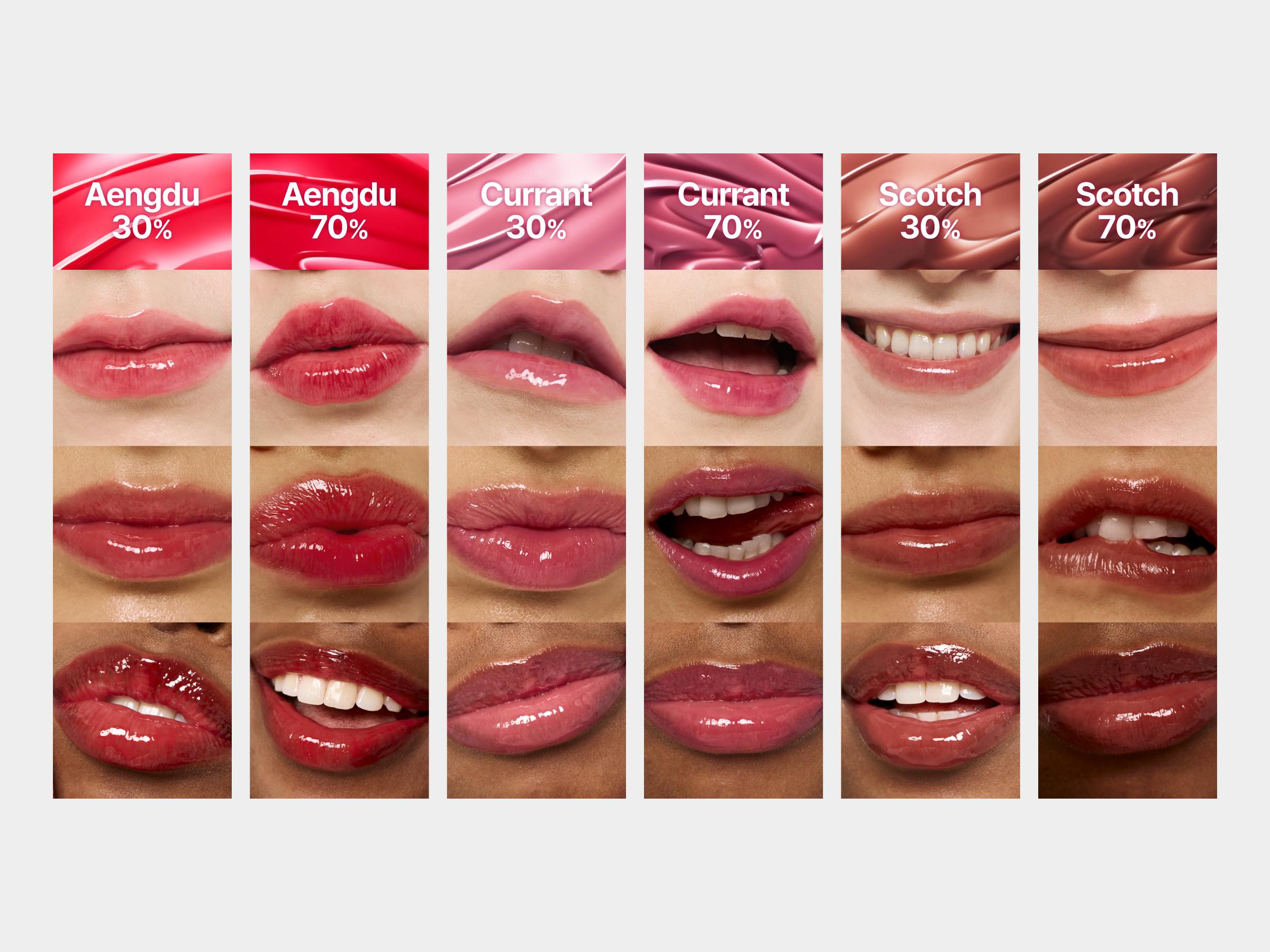 fwee 3D Voluming Gloss | Lip Gloss, High shining, Long-lasting, Moisturizing finish | Makeup Glossy Hydrating | 12 Colors