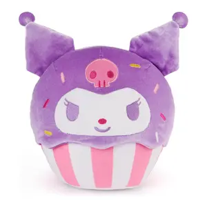 GUND Sanrio Hello Kitty and Friends Kuromi Cupcake 8" Plush Toy