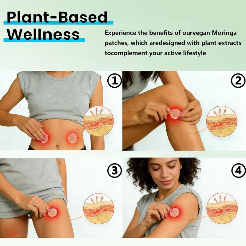 MORBEA Moringa 10-In-1 Advanced Nano Microdarts Patch 10-In-1 Firms Skin Natural Ingredients Suitable for All Skin Types