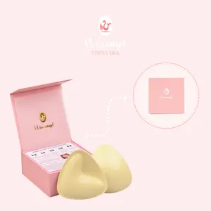 Mother's Day Gift Wise Angel Self-Adhesive Push Up Bra,Sticky Bra,Nipple Covers,Silicone bra，Seamless bra，Self-adhesive bra，Reusable bra，Wedding Dress bra，Formal Gown bra Day Gym