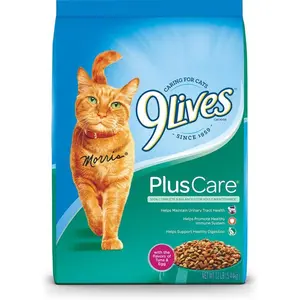 9Lives Plus Care Dry Cat Food, 12 lb. Bag
