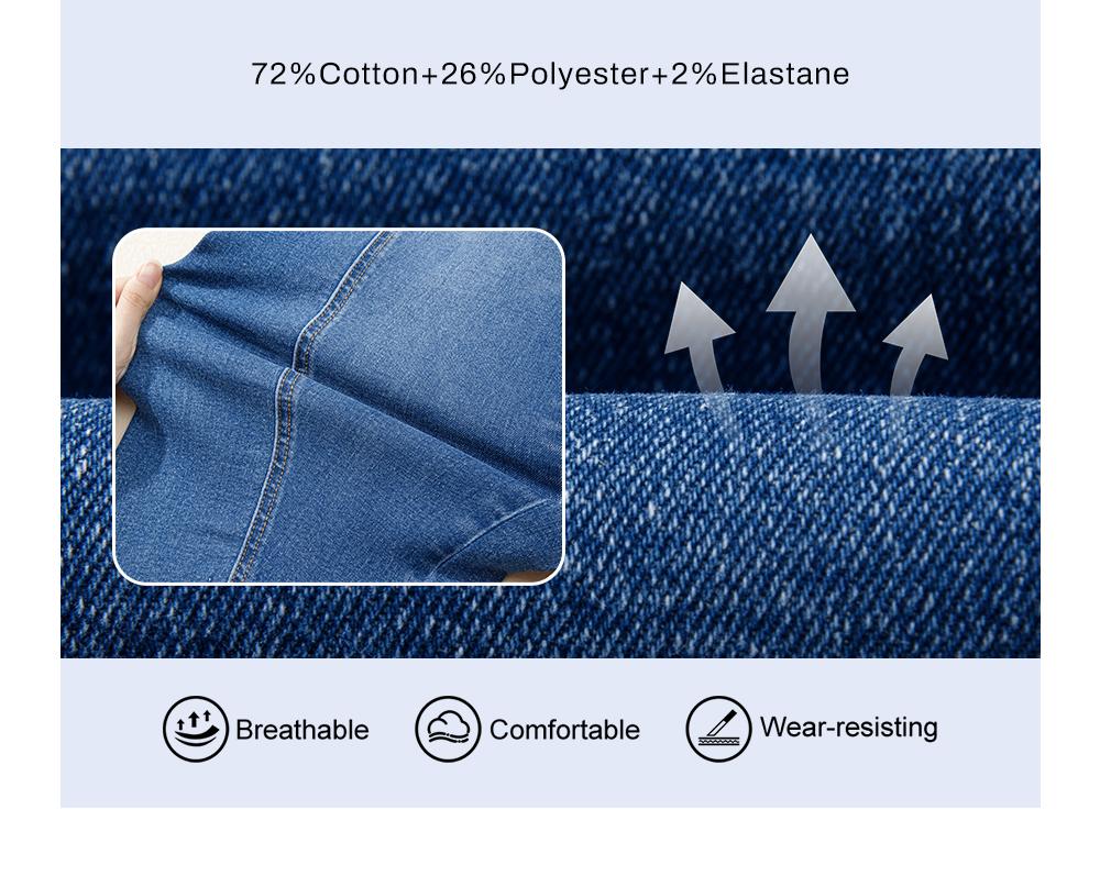 Sidefeel Women's High Waisted Wide Leg Cropped Denim Jeans Relaxed Fit Light Wash Jeans with Rolled Cuffs