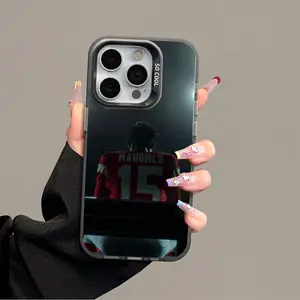 Mahomes IPhone 17 Promax Phone Case Anti Drop Case Suitable For IPhone 16 15 14 13 12 11 Xs Plus Samsung S25 S24 S23 S22 Ultra FE Acrylic Protective Shockproof Rugged Case Rugby