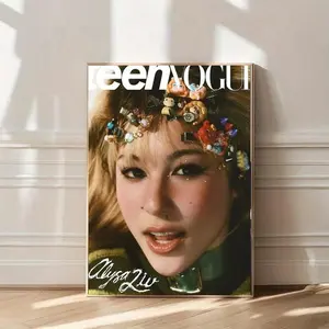 Alysa Liu For Teen Vogue Magazine Poster